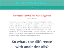Tablet Screenshot of essentialoilsandmore.com